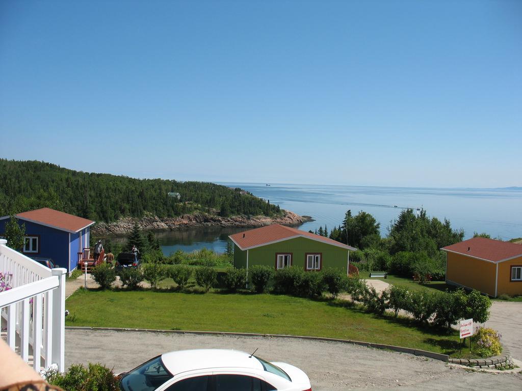 Les Chalets Au Bord De La Mer Les Escoumins Exteriér fotografie